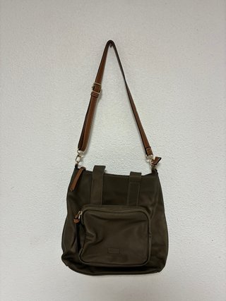 Bolso Parfois Marrón y Verde Oliva