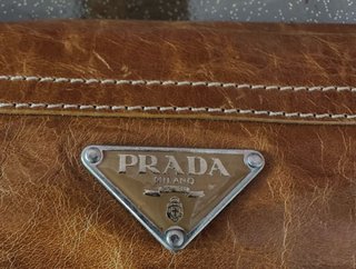 Bolso Prada Vintage Marrón Piel
