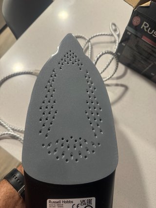 Plancha metalica a vapor
