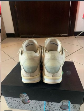 Jordan 4 x Off White Beige