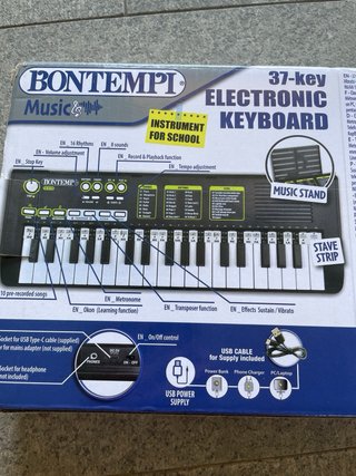 Tastiera elettronica 37 tasti per scuola