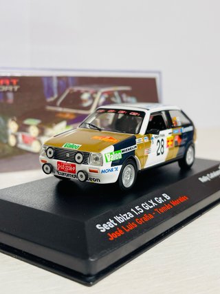 Maqueta Seat Ibiza 1.5 GLX Gr. B 1/43