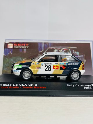 Maqueta Seat Ibiza 1.5 GLX Gr. B 1/43