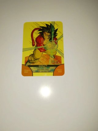 Carta Lamincard Dragon Ball GT Goku