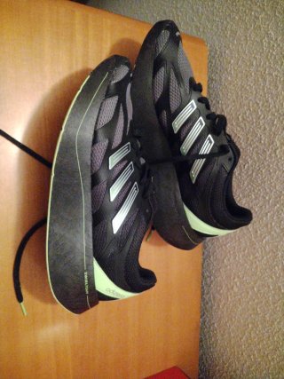 Zapatillas Adidas Adizero Negras y Verdes