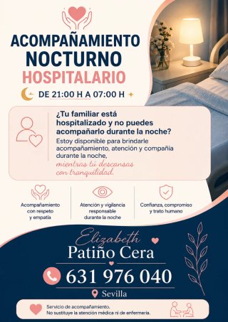 Acompañamiento nocturno para personas mayores