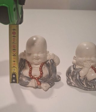 Set 3 Figuras Bebé Budas Sabios Decoración