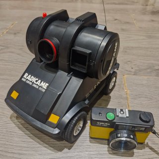 Gran Radicame 900 Coche Cámara RC vintage Se mueve