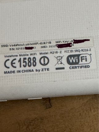 MODEM portátil 4G R216-Z con batería