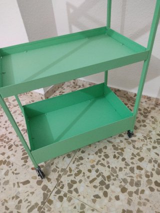 Carro de almacenaje IKEA Nissafors verde