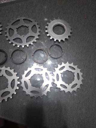 Kit coronas piñones bicicleta
