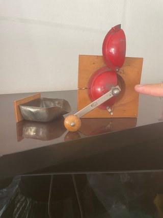 Macina caffè in legno e metallo