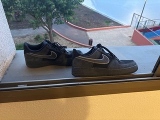 Nike Air Force 1 Nuevas Negro/Gris