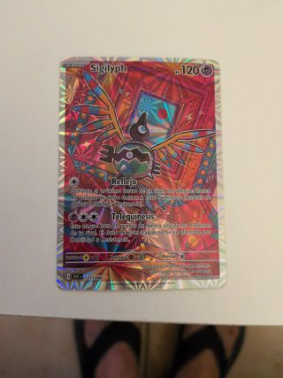Carta Pokémon Sigilyph 121/086