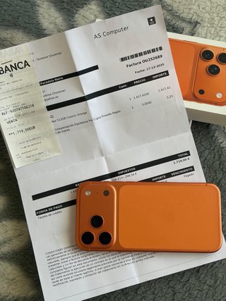 iPhone 17 Pro Max 512GB Naranja