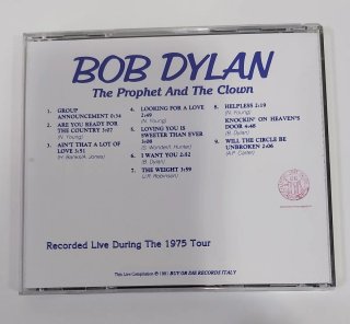 Bob Dylan The Prophet And The Clown CD