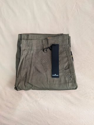 Stone Island Cargo Shorts Talla M Verde Oliva