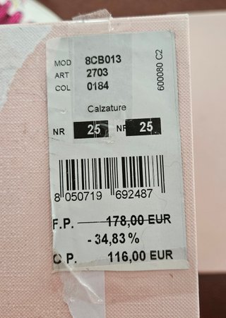 Scarpe Monnalisa Daffy Duck n.25