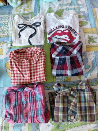 Lote 6 Camisetas Niña