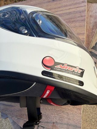 Pareja de cascos de moto Scorpion EX0 Tallas M y L
