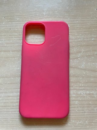 Custodia iPhone 12 Rosa fucsia