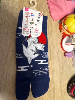 Calcetines Tabi de grulla Daiso Japón