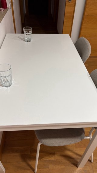 Mesa comedor blanca VIHALS IKEA