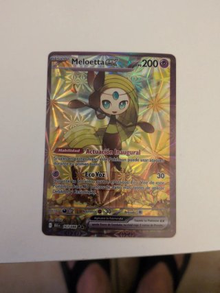 Carta Pokémon Meloetta EX 167/086