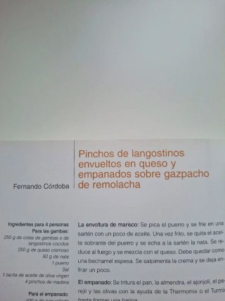 Libro de gastronomía "Nuestra cocina: Andalucía"