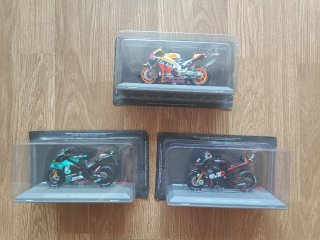 Pack 3 maquetas motos competición
