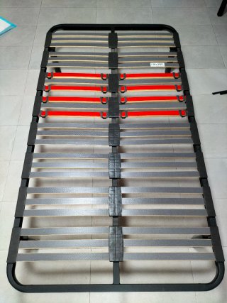 Somier 105x190 con patas