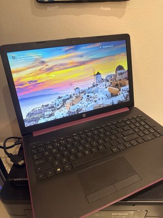 PC HP 15-db0722ns Granate Borgoña