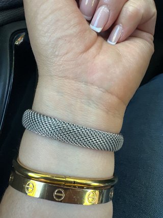 Esclava y Anillo Tous Oro 18k Osito Rojo