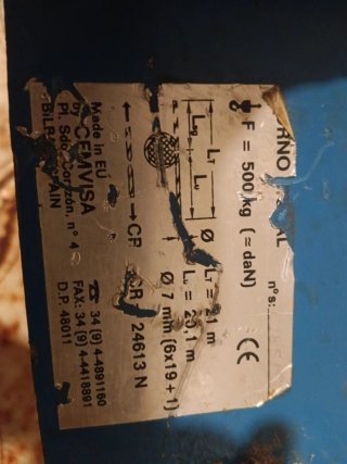 Vicinay Cemvisa 500 kg