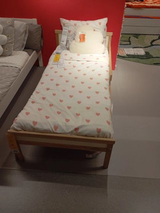 Cama infantil SNIGLAR 70x160 cm