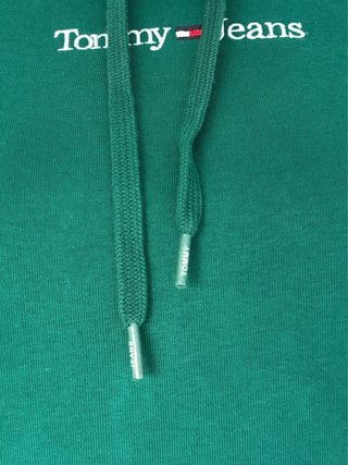 Casaco com capuz Tommy Hilfiger verde