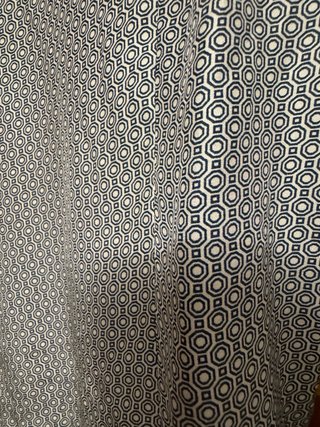 Camisa Zara Man Gris Estampada 100% seda