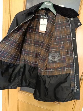 Barbour Ashby Negra nueva