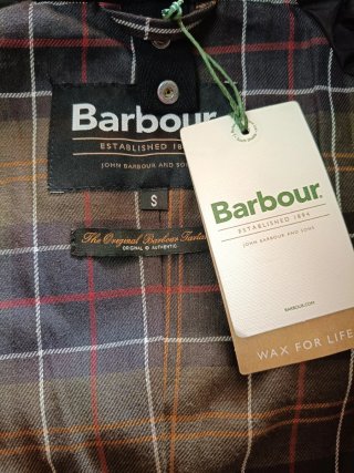 Barbour Ashby Negra nueva