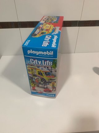Playmobil City Life 71202 Ambulancia coche juguete