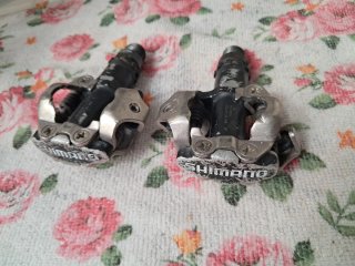 Pedales Shimano automáticos