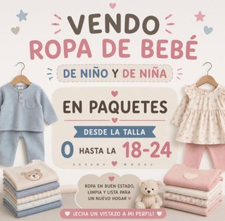 Ropa de bebé, pregunta sin compromiso