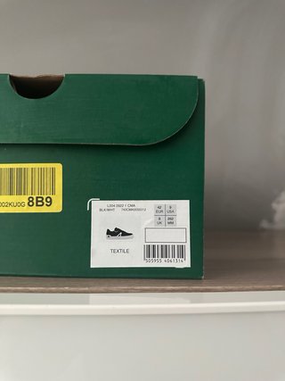 Zapatillas Lacoste Negras y Blancas