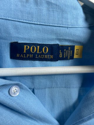 Camisa Polo Ralph Lauren Azul Talla L