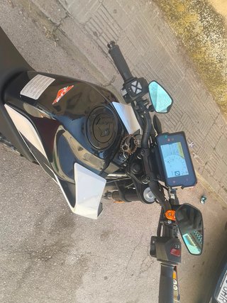 KTM Duke 125cc Naranja/Blanca
