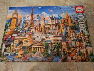 Puzzle Educa 2000 Piezas Monumentos Europa