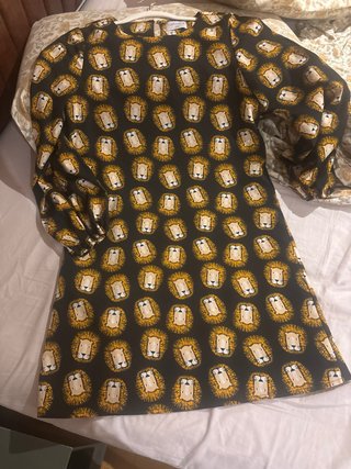 Vestido Compañía Fantástica estampado leones