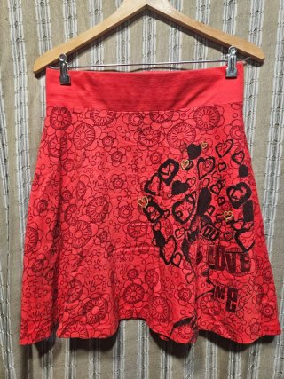 Dos Faldas Desigual Talla M