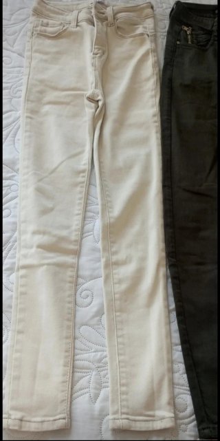 Lote 3 Pantalones Estrechos Chica Talla 32