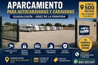 Aparcamiento para caravanas / autocaravanas